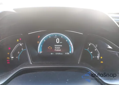 2017 Honda Civic Ex-L из США, поврежденный, VIN SHHFK7H72HU400507